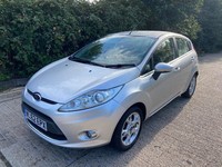 2012 Ford Fiesta 1.25 Zetec 5dr Silver 47k Miles FSH Years MOT Warranty HPI Clea
