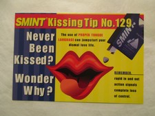 Smint Kissing Tip no 129 Advertising Continental Postcard eBay hq image Smint Kissing Tip no 129 Advertising Continental Postcard eBay photo pic