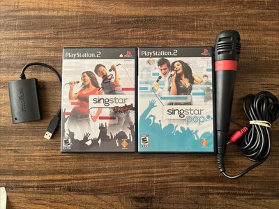 Singstar Rocks & Pop Bundle W/1 Microphone & Dungle WORKS