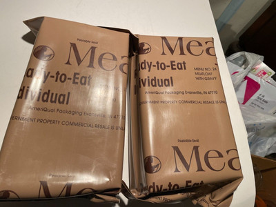 Ready to Eat Meals Meatloaf & Gravy, Beef Teriyaki Meals 17 & 24