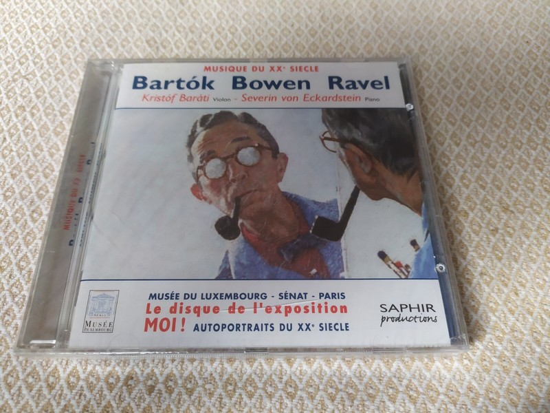 Kristof Barati & Severin Von Eckardstein : Bartok, Bowen, Ravel - Cd Saphir New