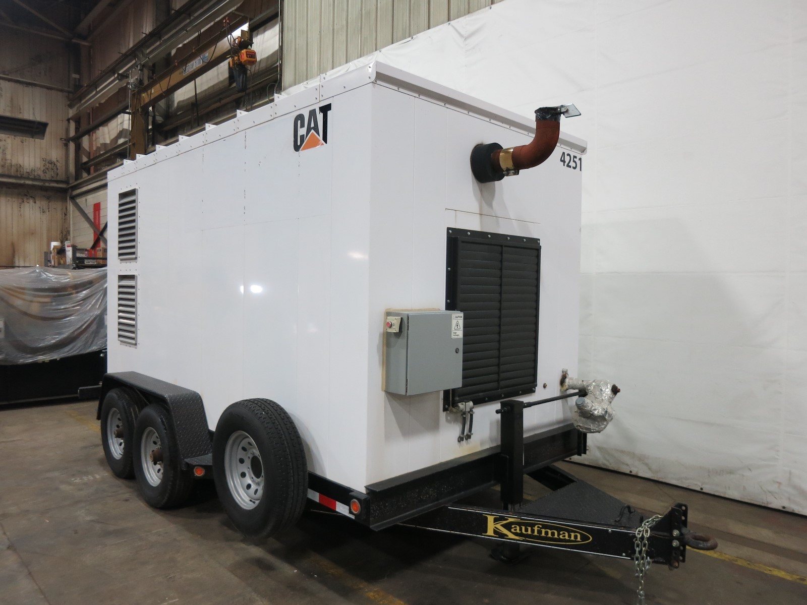 Caterpillar 85 kW Continuous Portable Natural Gas Genset, 849 Hrs - CSDG # 2318