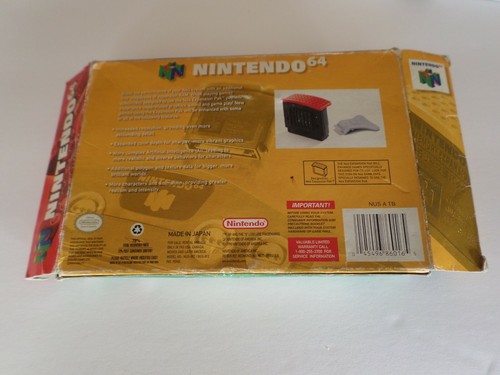 NINTENDO 64 - N64 - OFFICIAL EXPANSION PAK - CIB IN BOX (NO INSTRUCTIONS)