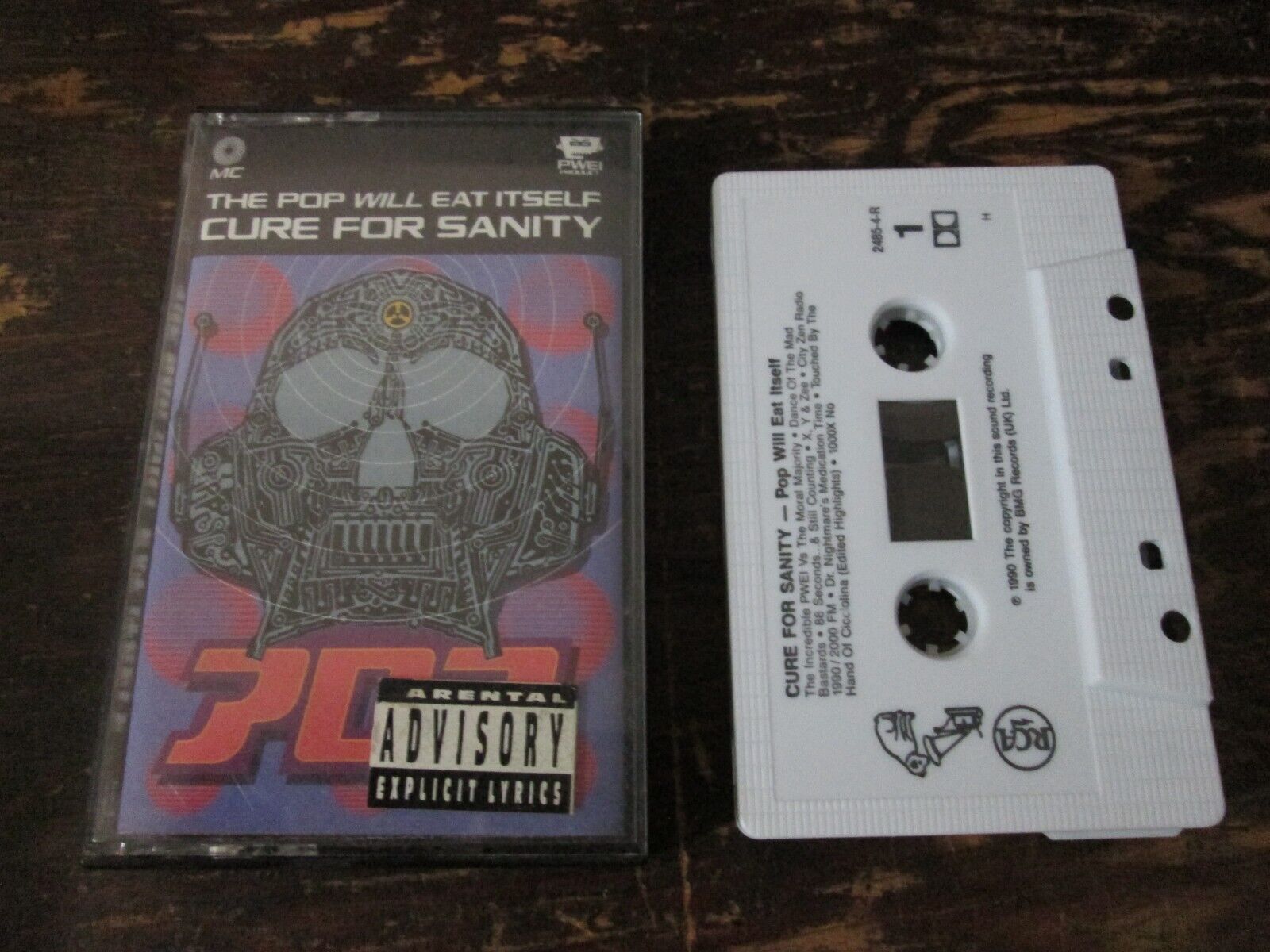 The Pop Will Eat Itself: Cure For Sanity: Cassette The Pop Will Eat Itself: Cure For Sanity: Cassette
