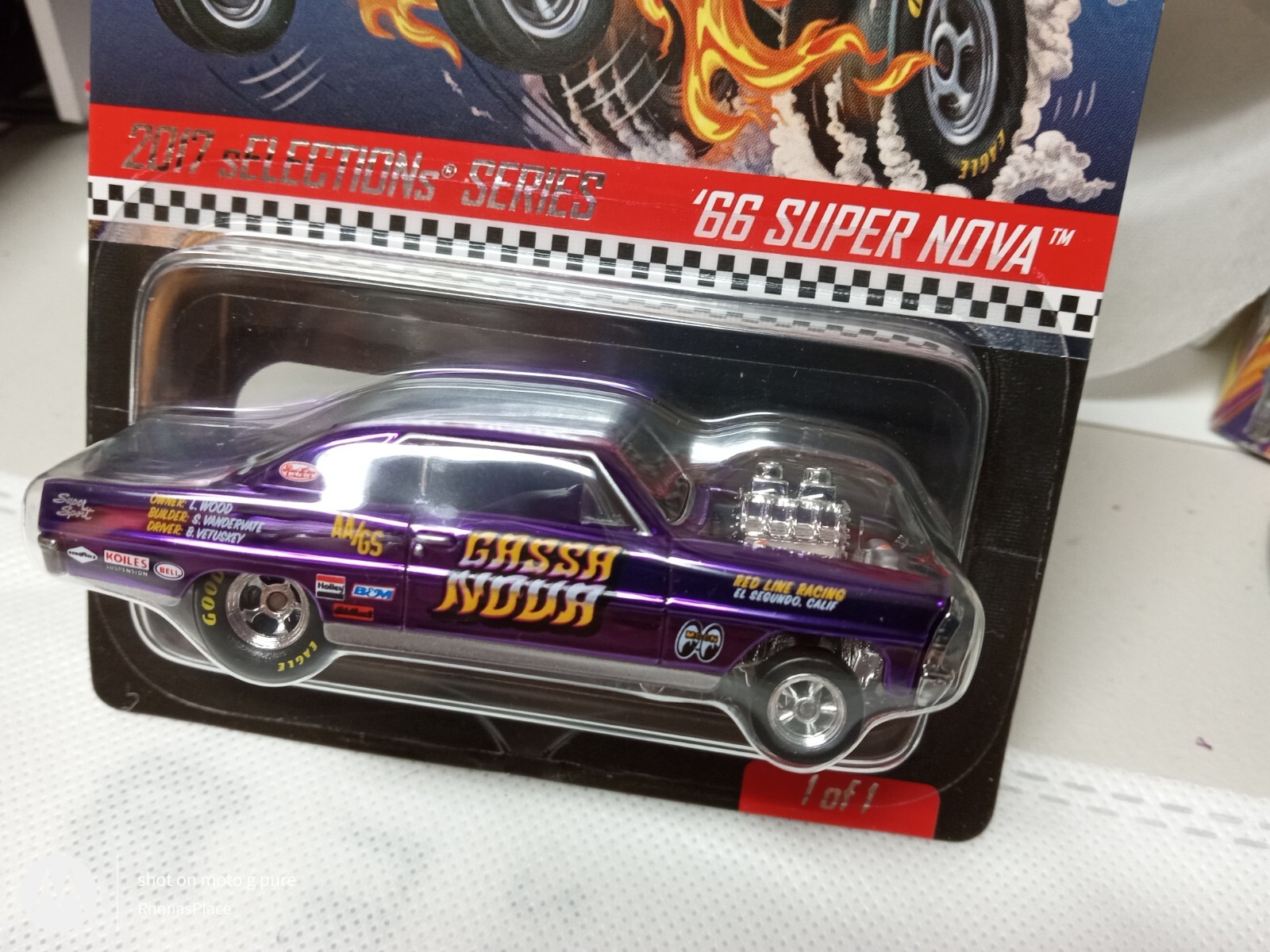 Hot Wheels * RLC 2017 sELECTIONs * Gassa Nova * '66 Super