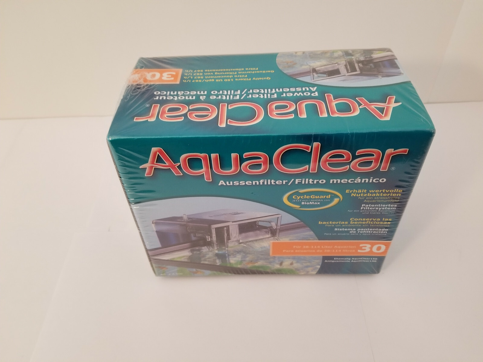 Hagen Aqua Clear 30 Hang On Power Filter Fluval