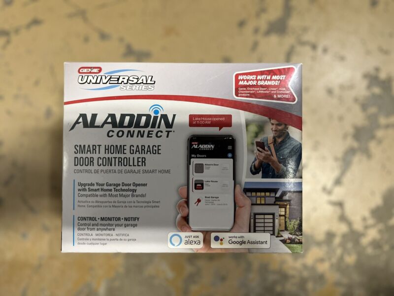 NEW Genie Universal Aladdin Connect Smart Home Garage Door Controller ALKT1-RB