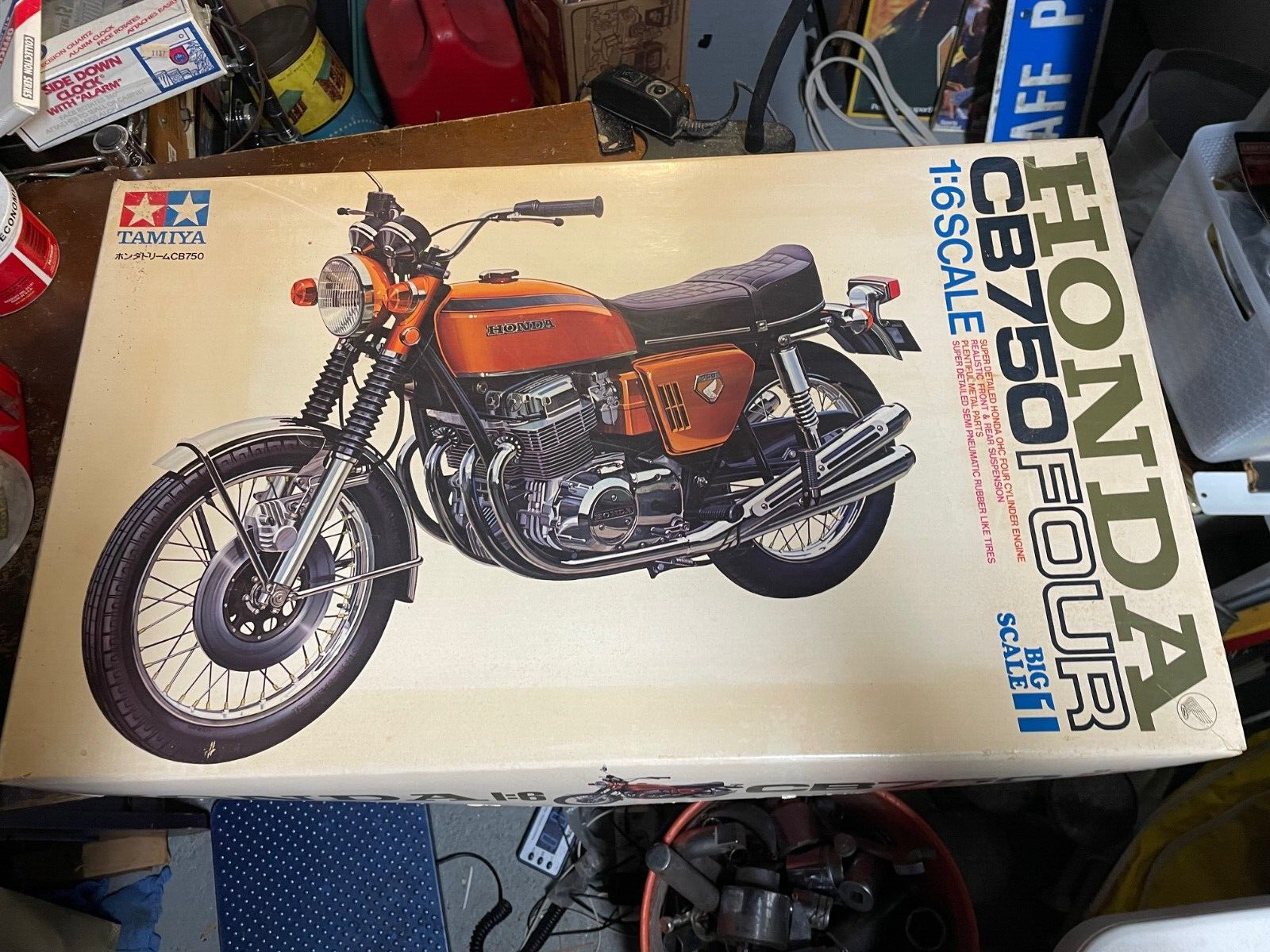 Tamiya Honda CB750 FOUR 1/6 Scale Model Motorcycle (BOX ONLY