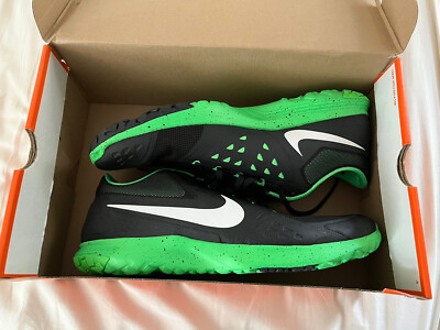 New NIKE Men s FS Lite Trainer II 683141-005 Black Casual Shoes Sneakers Size 14