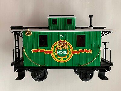 1997 G-Scale Christmas Train Set Echo Toys CABOOSE Replacement Car Only