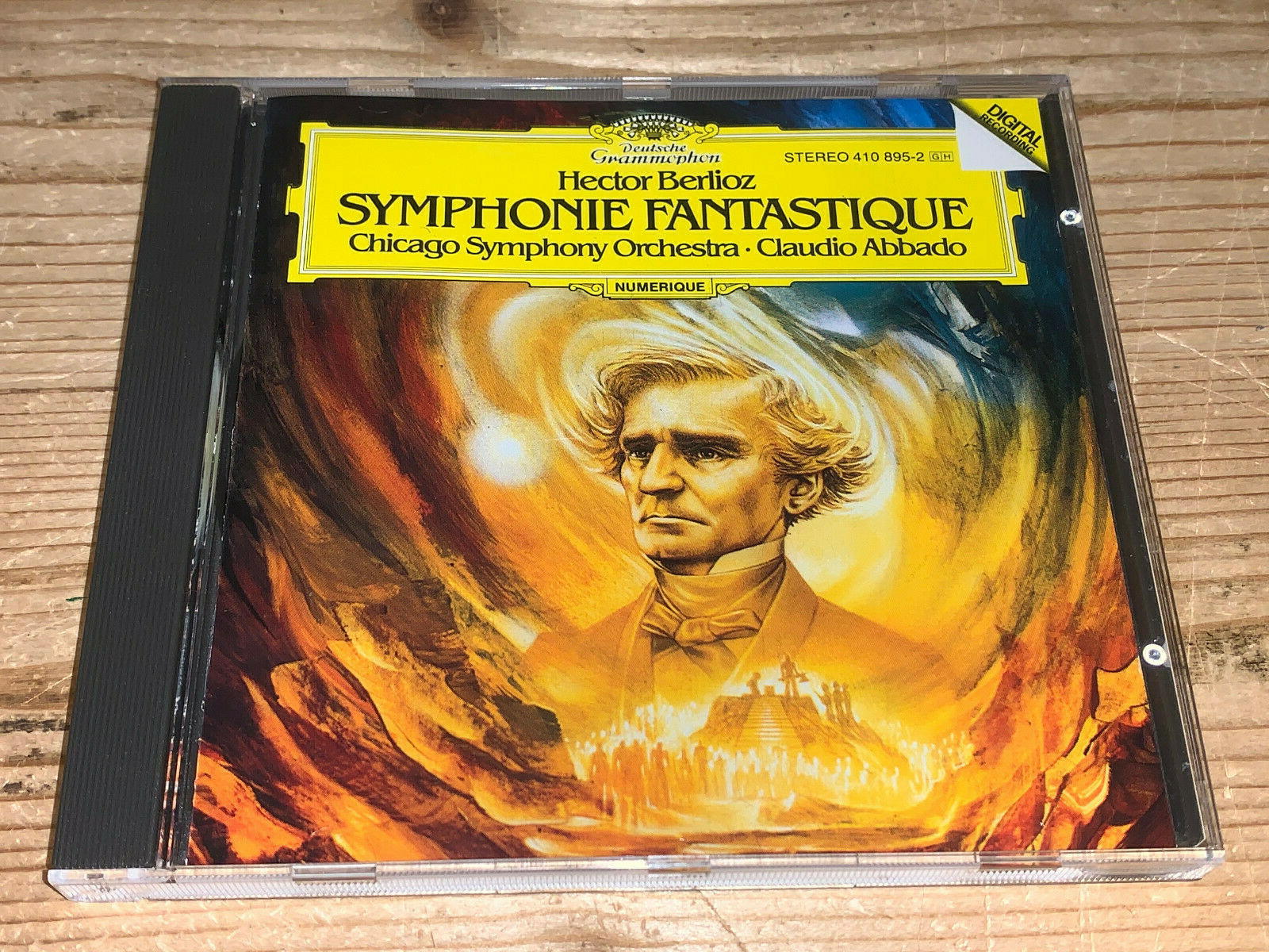 Berlioz Symphonie fantastique ABBADO ORIG DGG CD 410895-2 Full Silver PDO MINT Berlioz Symphonie fantastique ABBADO ORIG DGG CD 410895-2 Full Silver PDO MINT