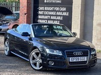 2010 Audi A5 Cabriolet 2.0 TFSI S line Euro 5 (s/s) 2dr CONVERTIBLE Petrol Manua