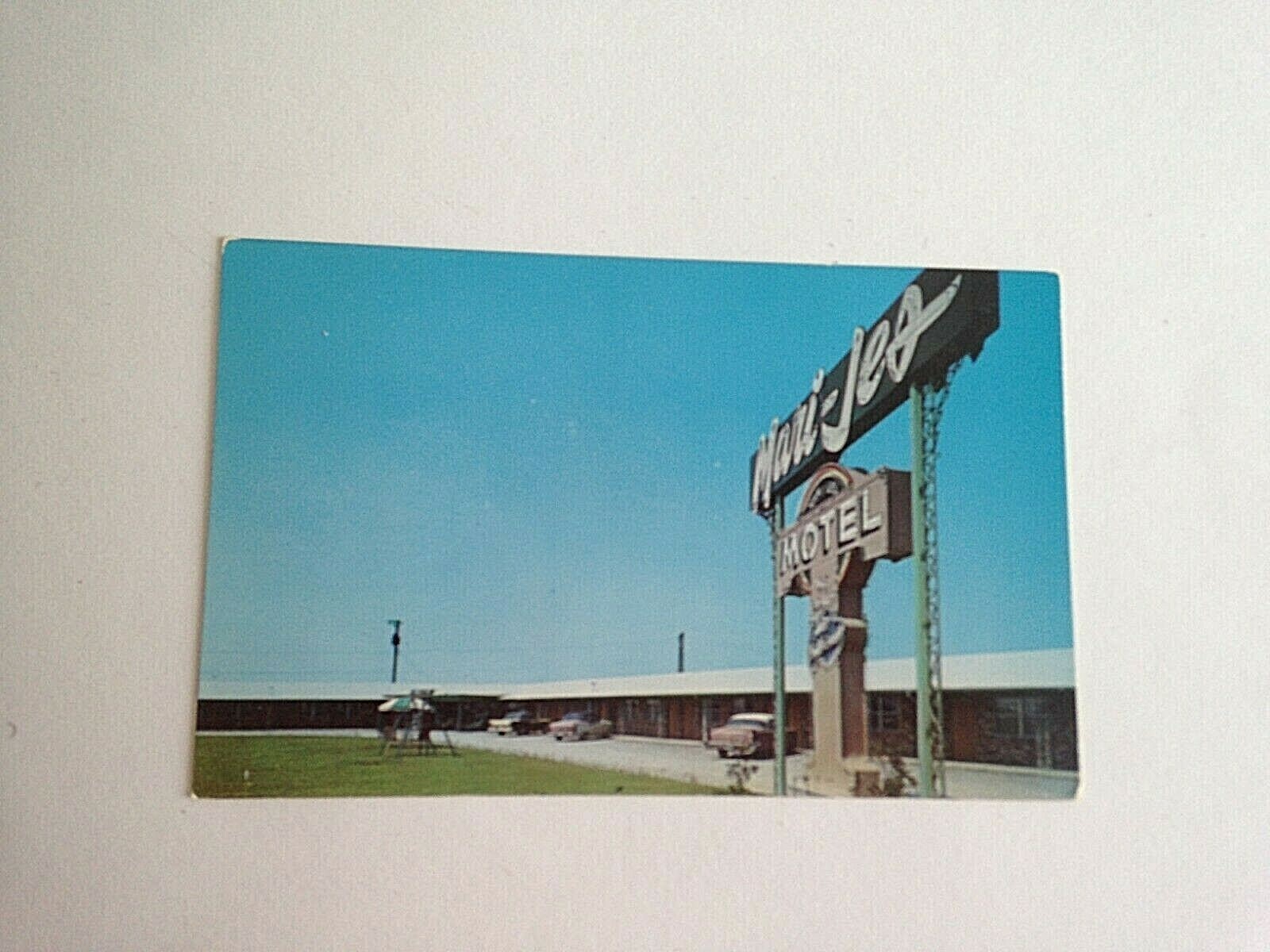 VINTAGE POSTCARD MARI-JES MOTEL WEST MEMPHIS ARKANSAS UNUSED