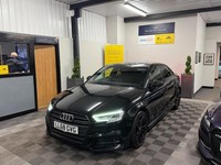 2018 Audi A3 1.0 TFSI 30 Black Edition S Tronic Euro 6 (s/s) 4dr SALOON Petrol A