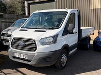 2017 [17] FORD TRANSIT 2.0 TDCI [130] TIPPER WHITE 6 SPEED VAN