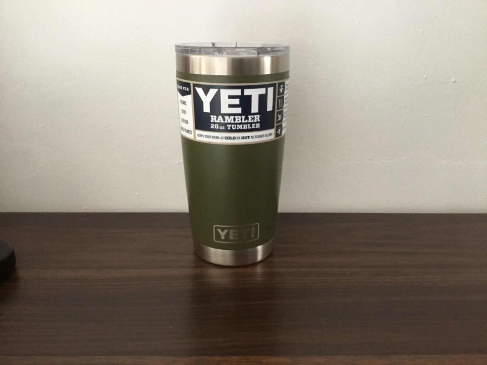 yeti 20 oz olive green