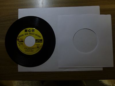 Old 45 RPM Record - MGM K 13530 - Twice As Much - Sittin' on