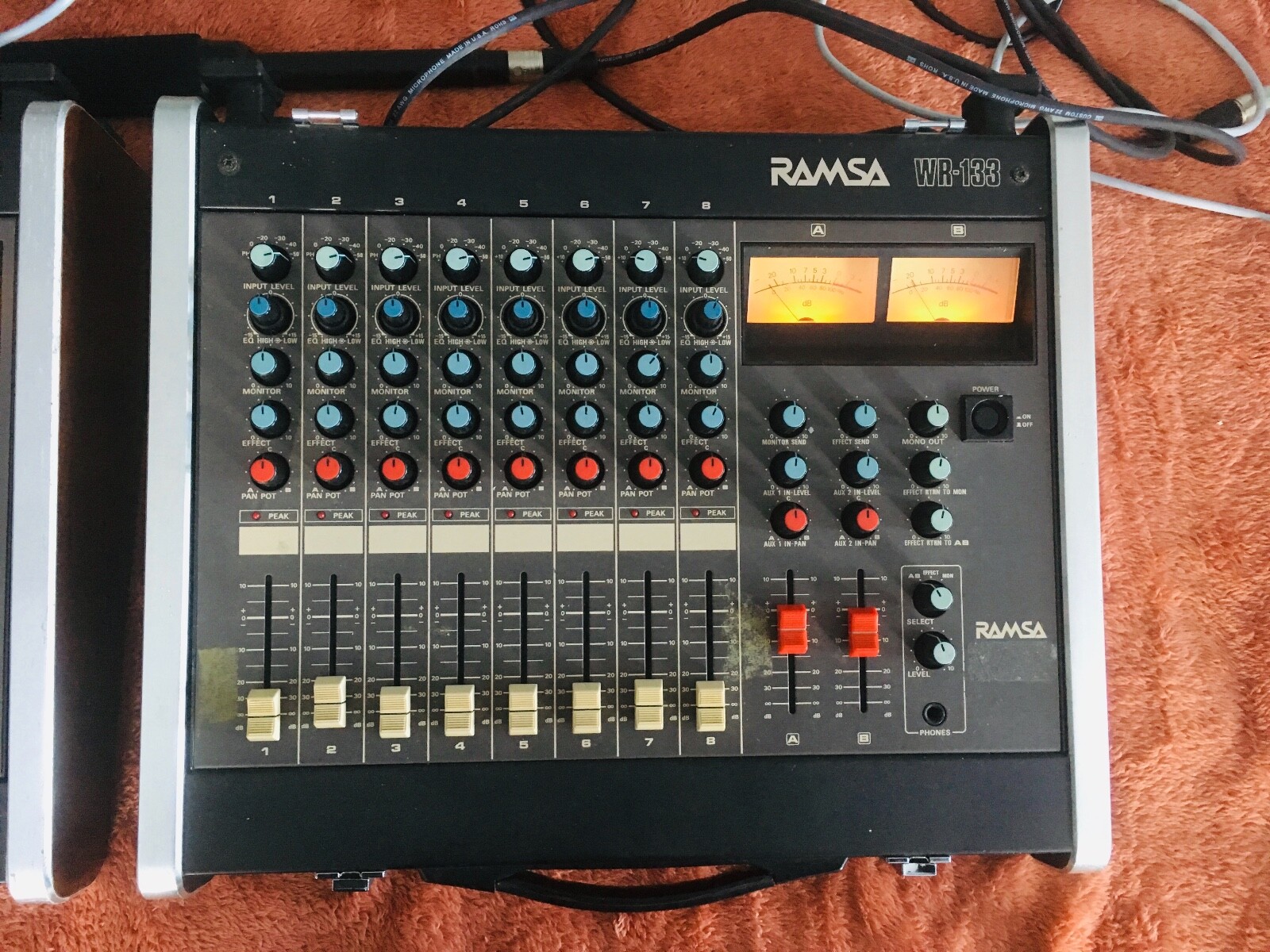 Ramsa WR-133 vintage recording mixing console mixer mic pre board WR133 WR 133