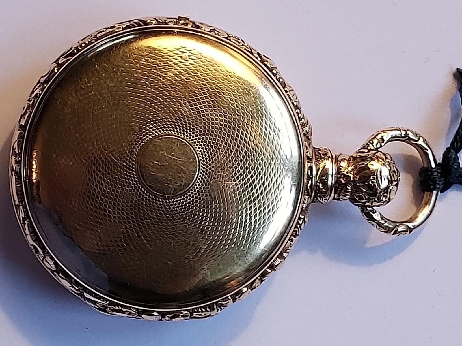 18K GOLD ROBERT ROSKELL POCKET WATCH-RARE AND COLLECTIBLE