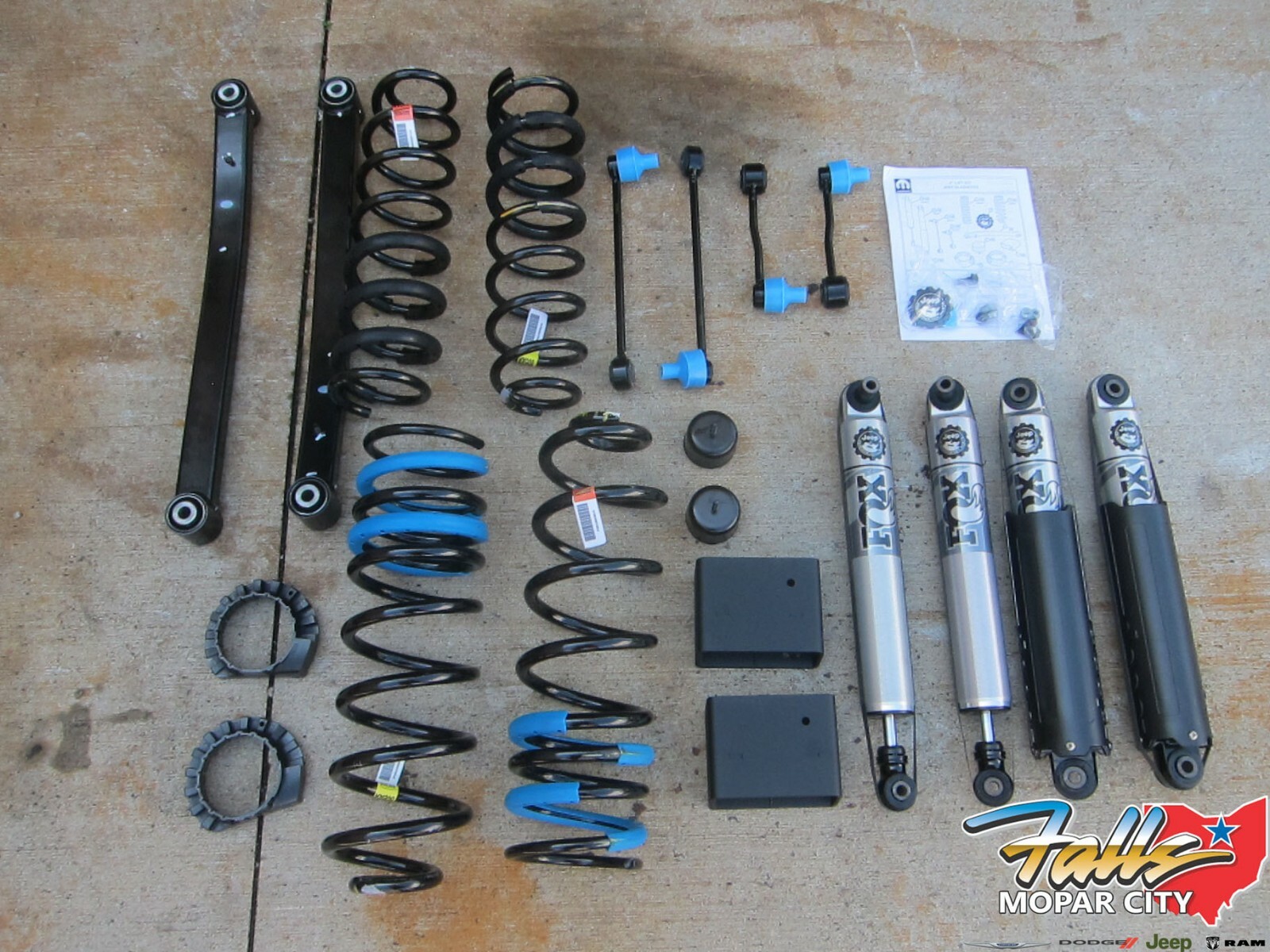 20202021 Jeep Gladiator Two Inch 2" Fox Racing Lift Kit New Mopar OEM