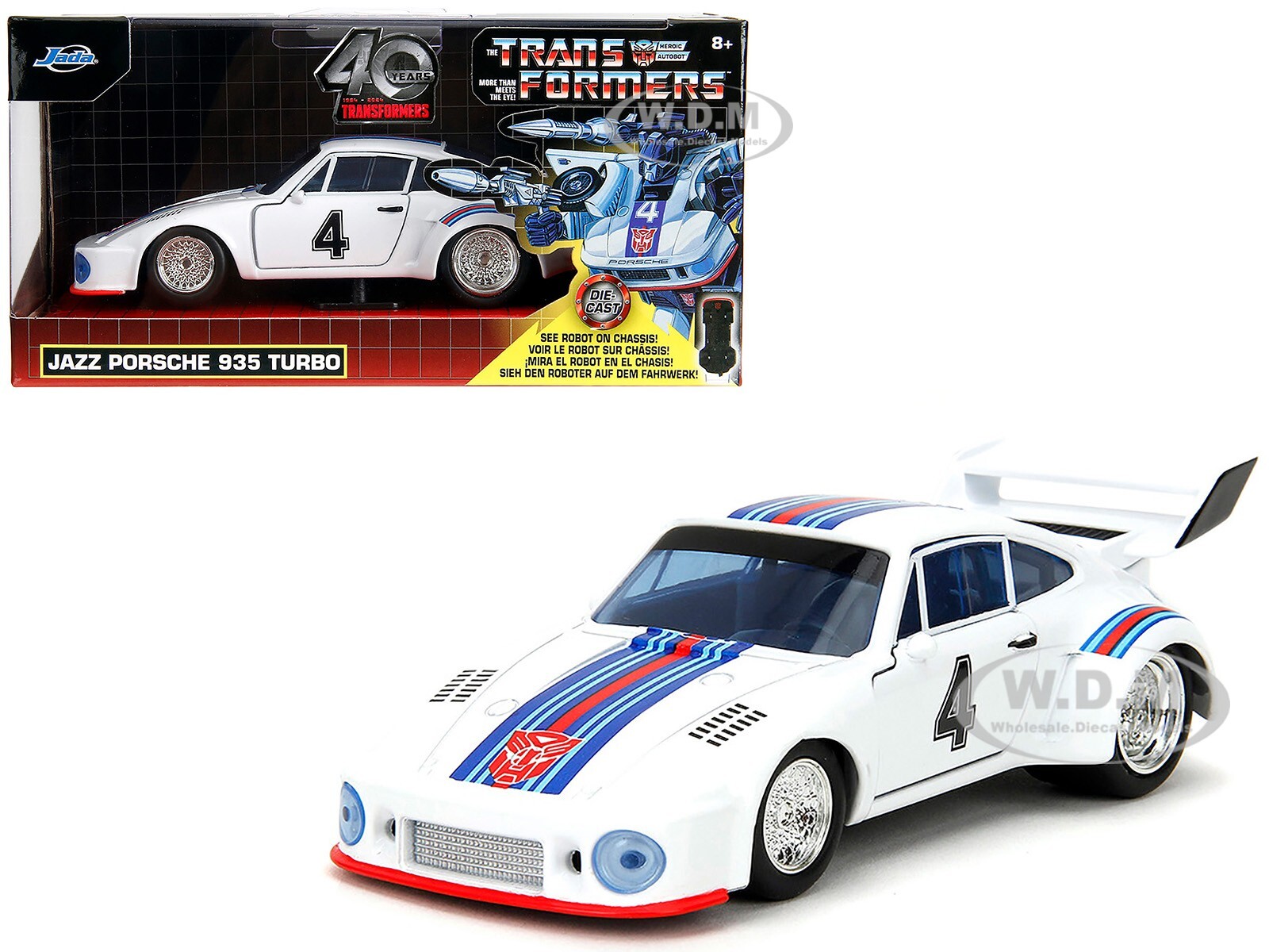 PORSCHE 935 TURBO #4 JAZZ 