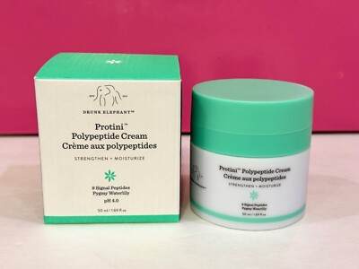 Drunk Elephant Protini Polypeptide Cream Moisturizer 1.69oz./50ml. New in Box