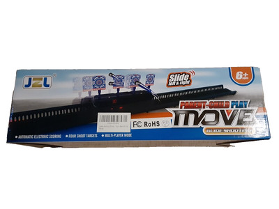 Parent-Child Play Move Glide Shooting Electric Digital Target Slide Left & Right