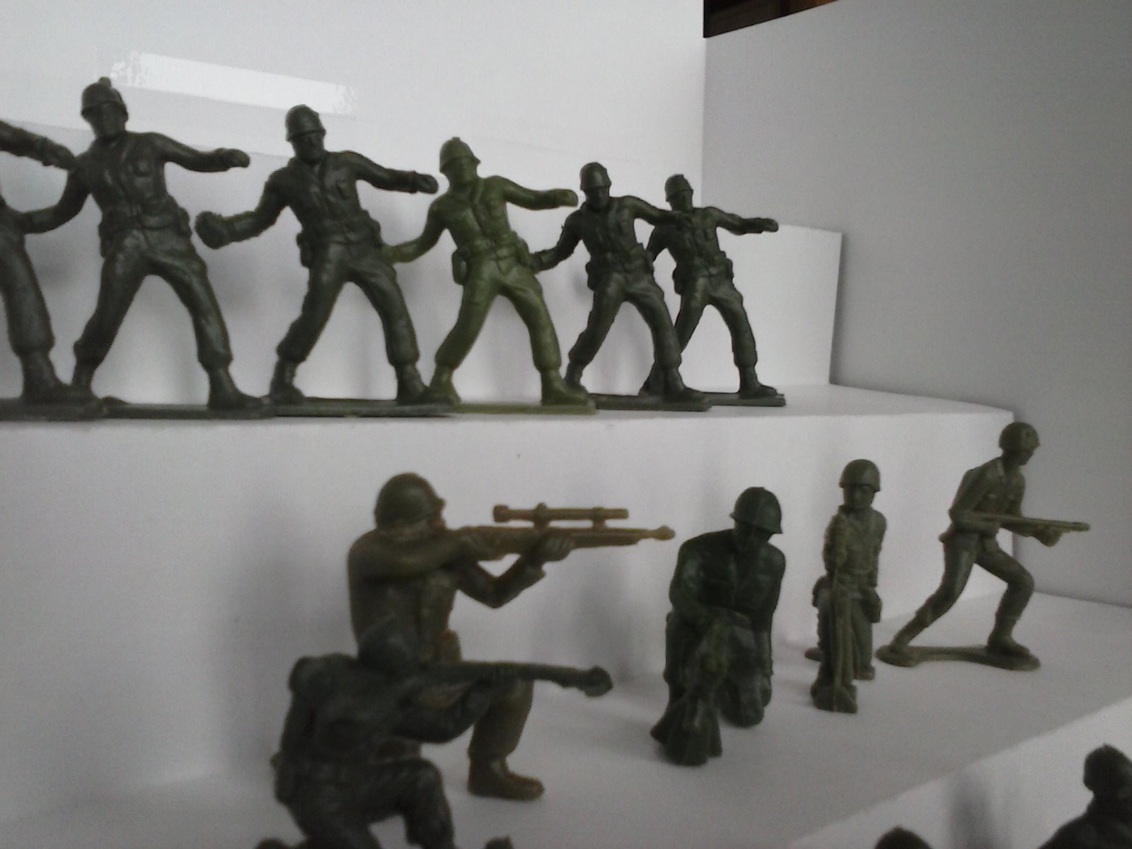 Timmee Processed Plastic GI's Playset Figures