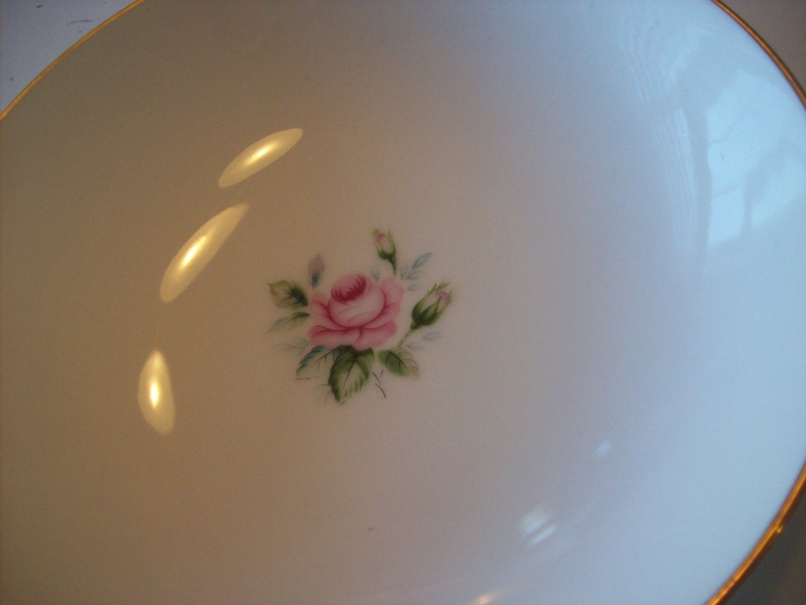 Style House Miniver Cereal Soup Salad Bowl Dish Pink Rose Fine China @ cLOSeT