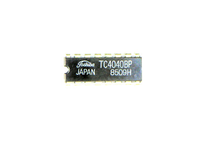 TC4040BP  ''Original'' Toshiba  16P DIP CMOS IC  1  pc