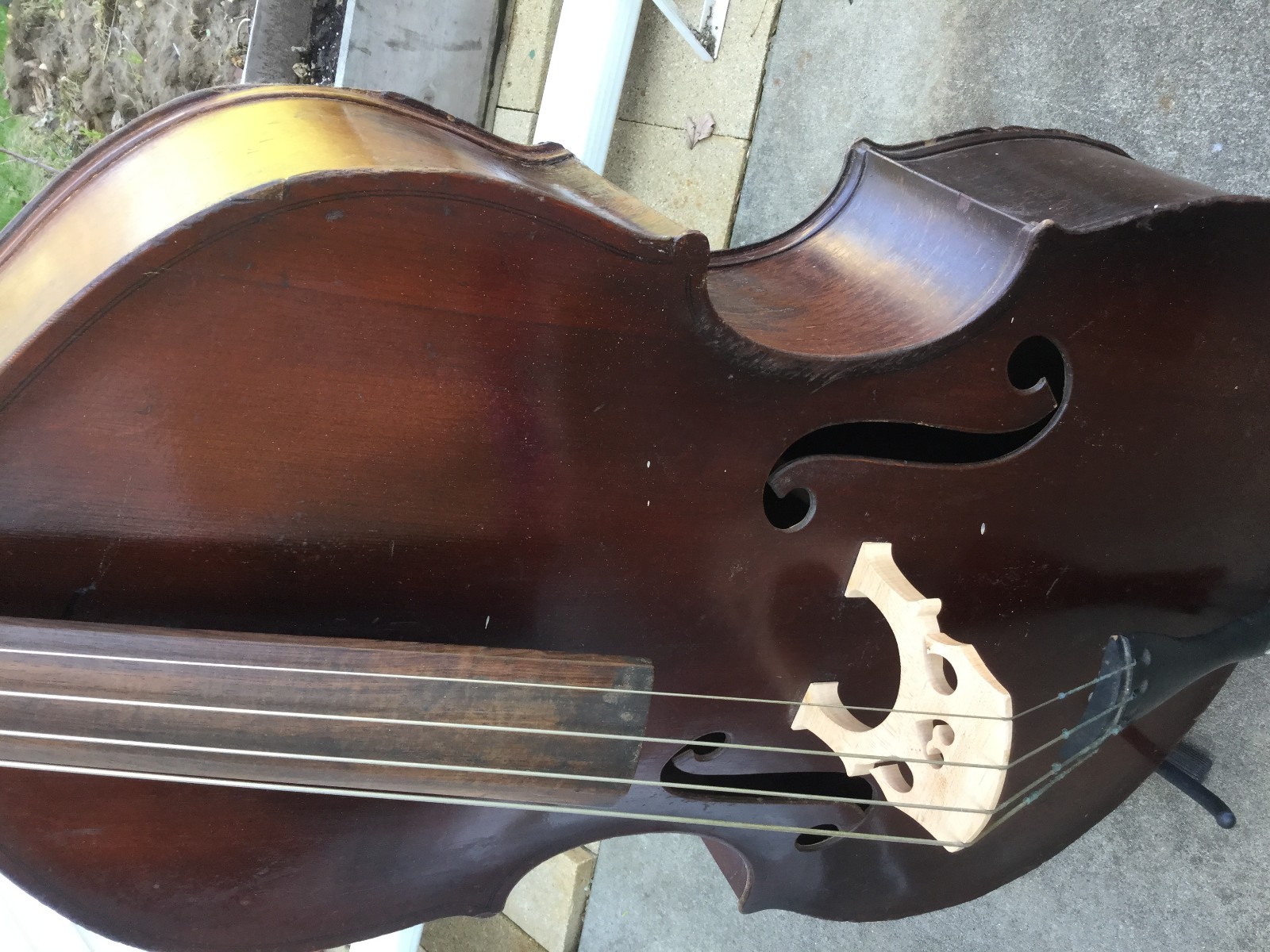 3/4 Kay Upright Bass Double Bass String Bass