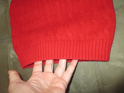 Polo Ralph Lauren Red Ribbed Sweater Vest 3T Cot UnderarmsSide2Side14