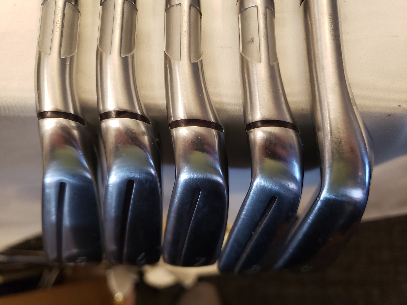 Used TaylorMade Qi 2024 Iron Set (6-PW, AW) 6 Irons - KBS MAX MT 85 Stiff - RH