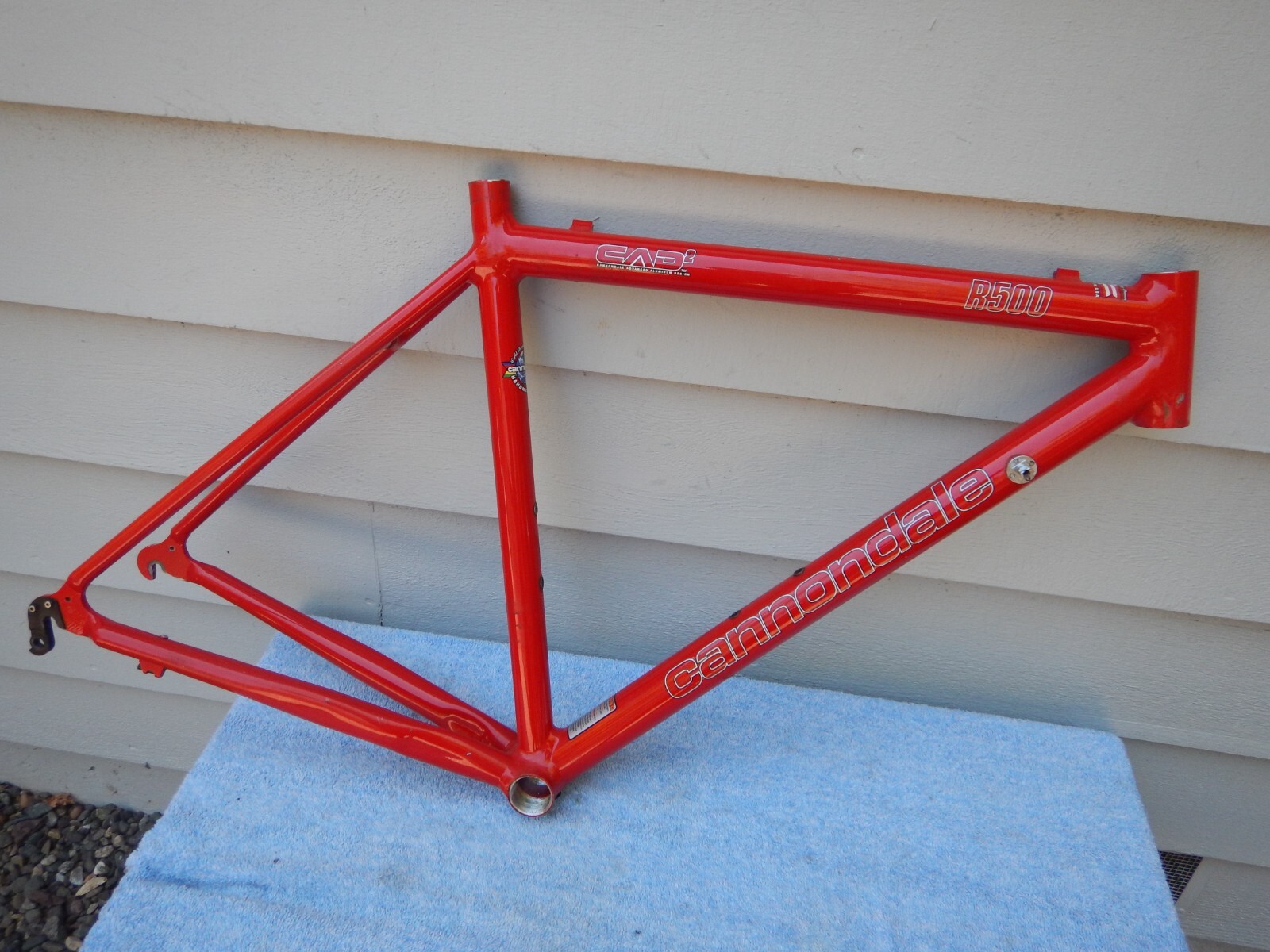 46cm Cannondale R500 CAD2 Road Racing Bike Frame USA Made