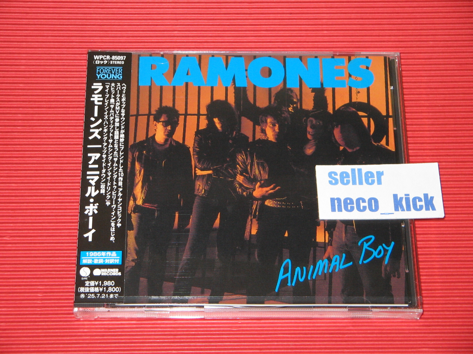 11B RAMONES ANIMAL BOY 2025 JAPAN CD | eBay