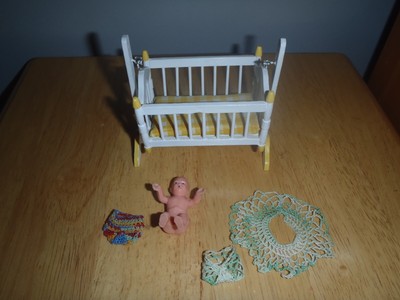 wooden rocking cradle for baby