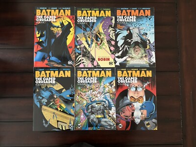 Batman The Caped Crusader Volumes 1-6 TPB Lot Complete Set OOP Aparo Breyfogle