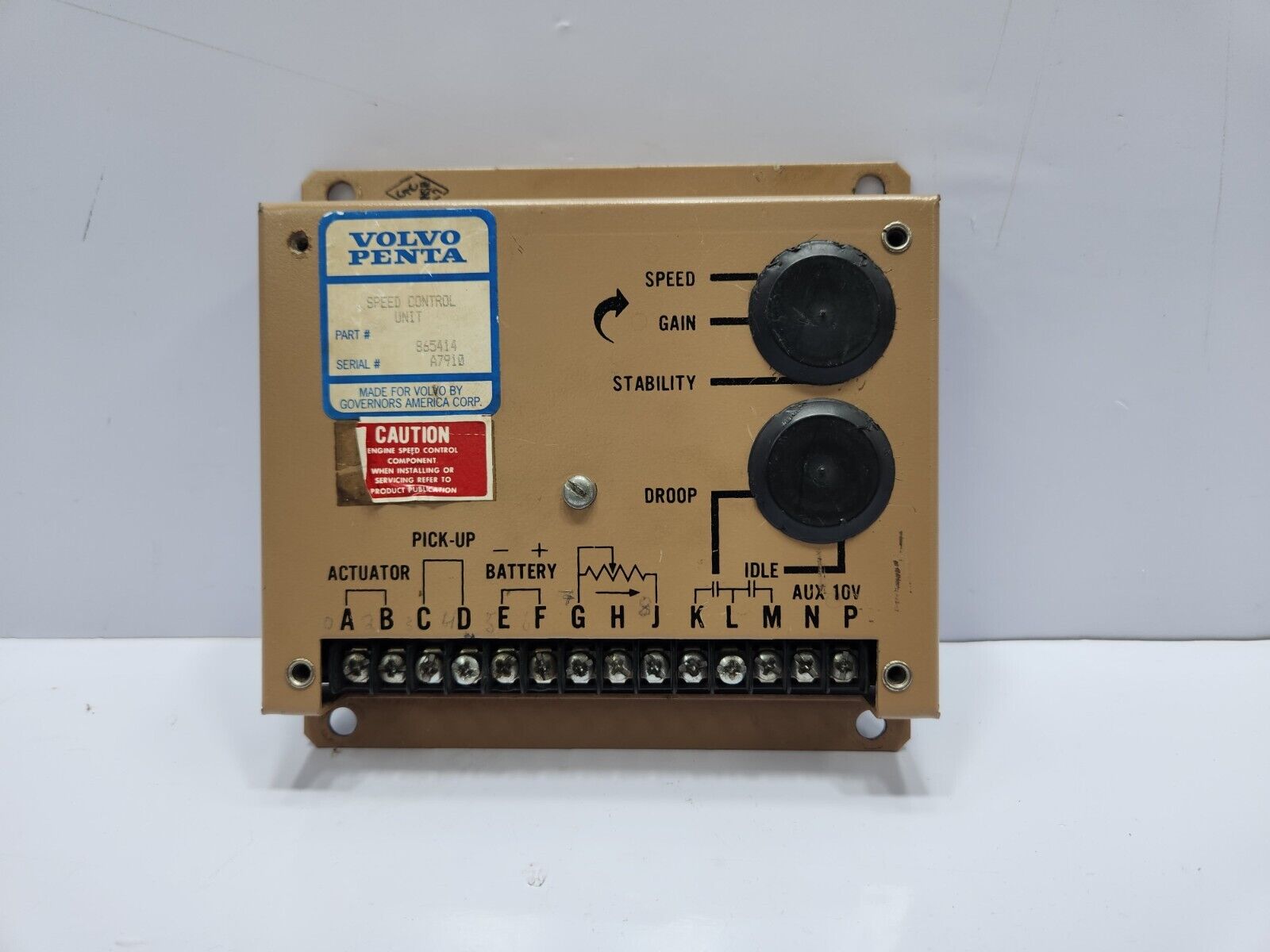 VOLVO PENTA 865414 SPEED CONTROL UNIT | eBay VOLVO PENTA 865414 SPEED CONTROL UNIT | eBay