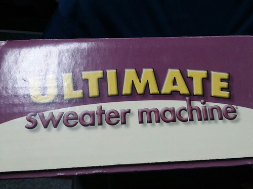 Bond Ultimate Sweater Machine Made In The USA Knitting DVD