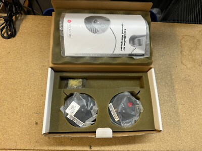 Polycom SoundStation EX 2201-00698-001-F External Microphone PAIR NEW