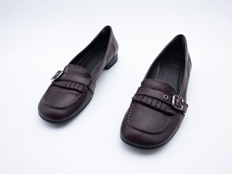 Salamander Chaussons Pour Femmes Mocassins Marron Taille 40 Eu Art 20486-50