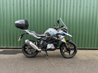 BMW G 310 GS 2020 White Heated Grips Top Box 7500 Miles Full History