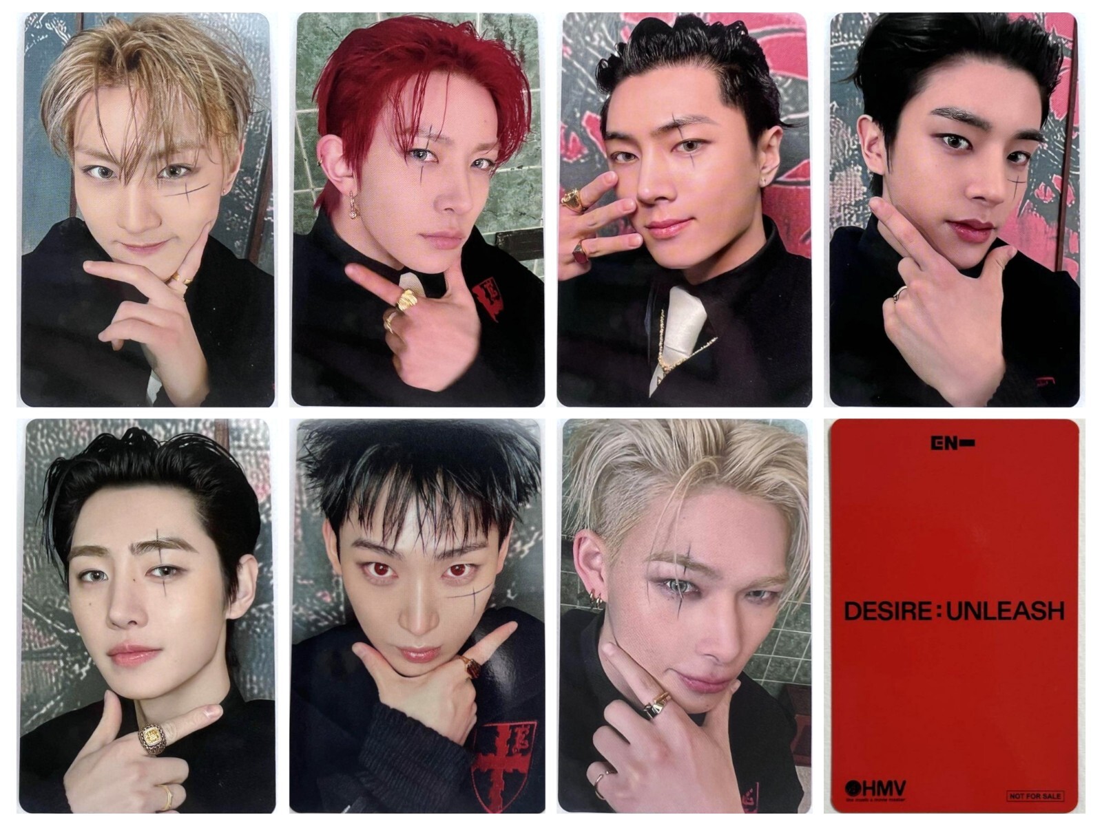 ENHYPEN 宵 HMV ラキドロ 7枚セット ENHYPEN 宵 yoi HMV ラキドロ トレカ 7種コンプリートセット