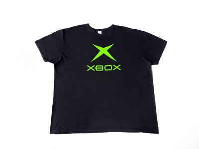 Vintage 2001 Original Xbox Microsoft Promotional Graphic T-Shirt