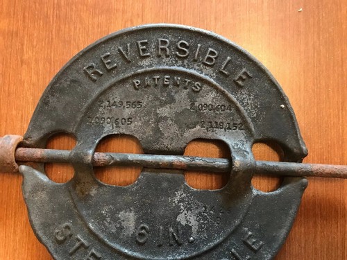 Vtg GRISWOLD Cast Iron New American 6