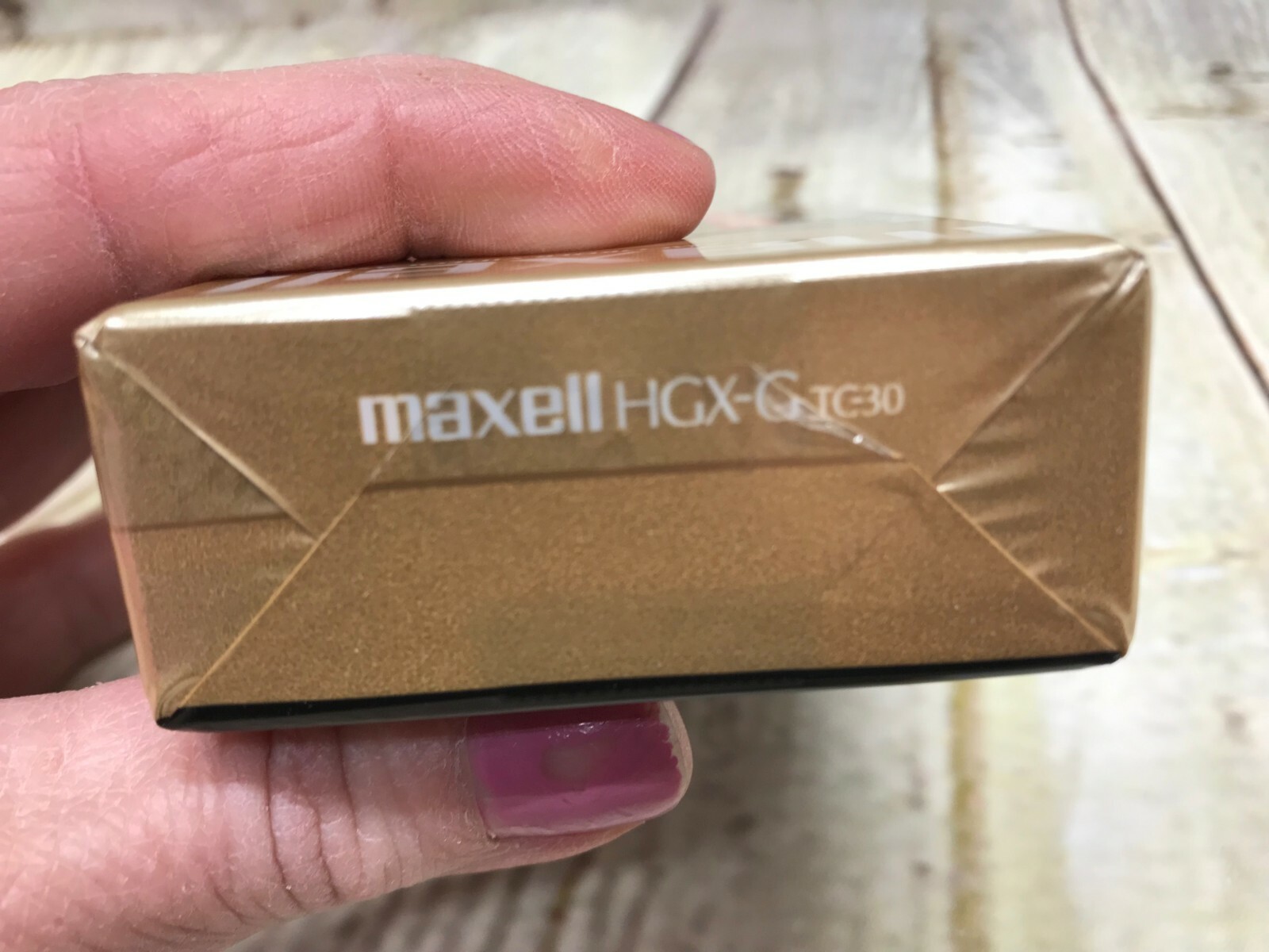MAXWELL VHS-C HGX-Gold TC-30 BLANK Camcorder Video Tape NEW 30-90 Min