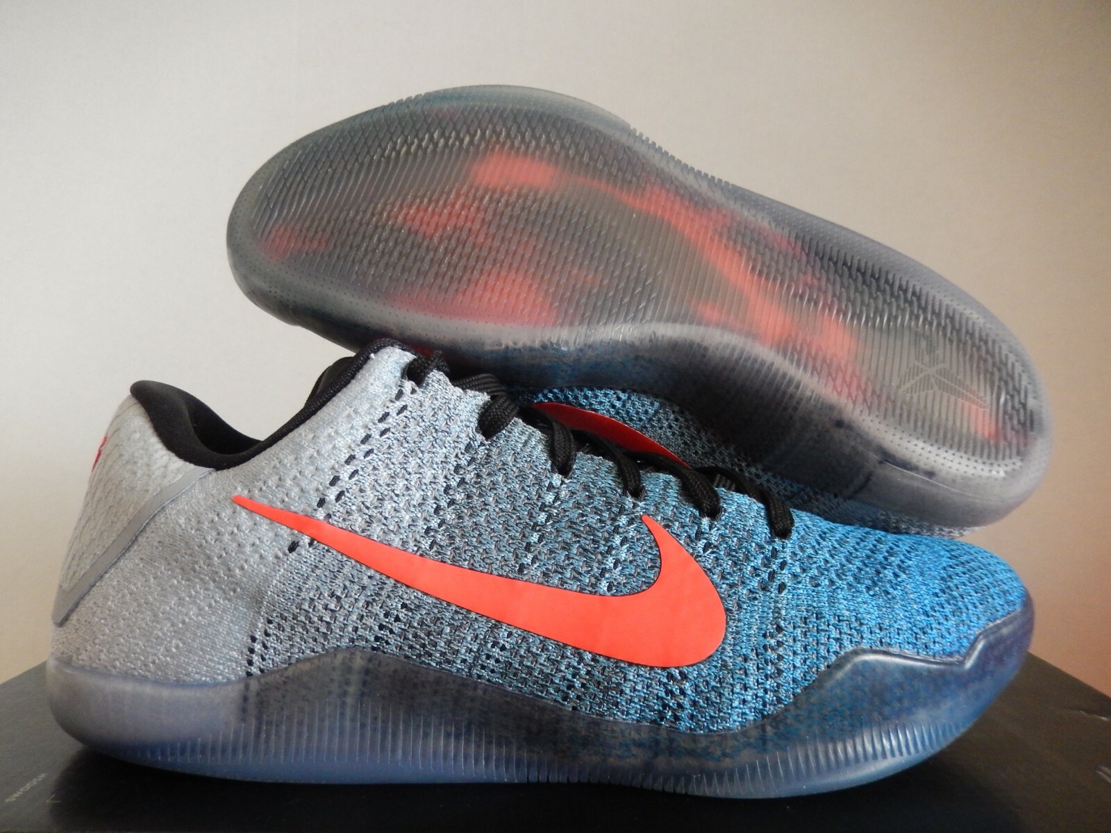 NIKE KOBE XI ELITE LOW 27.5センチ Nike Kobe 11 XI Elite Low Last Emperor Black White Grey