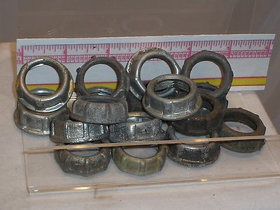 The listing is for:(13) used trade size 3/4 in. Threaded Rigid Bushings.