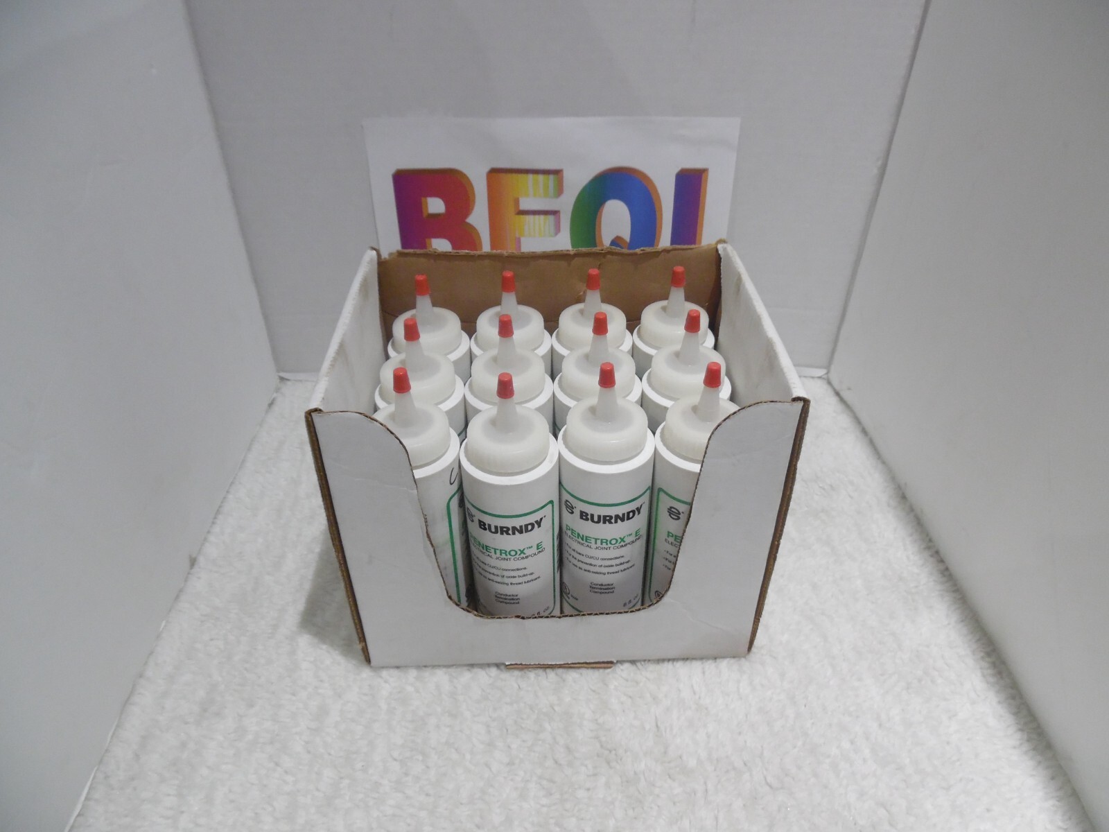12pc New Burndy 547028 PENE8 PENETROX E 8OZ Electrical Joint