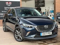 2017 Mazda CX-3 2.0 SKYACTIV-G Sport Nav SUV 5dr Petrol Auto Euro 6 (s/s) (121 p